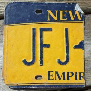 Licence Plate New York Empire State Half